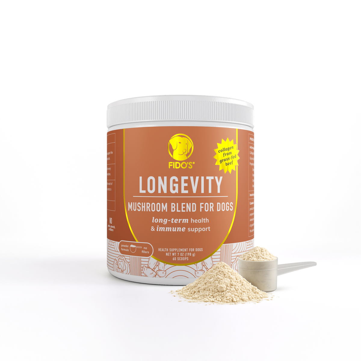 Longevity Mushroom Blend for Dogs