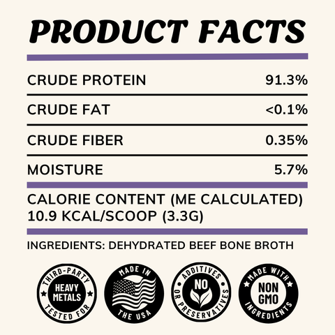Simply Beef Bone Broth Powder