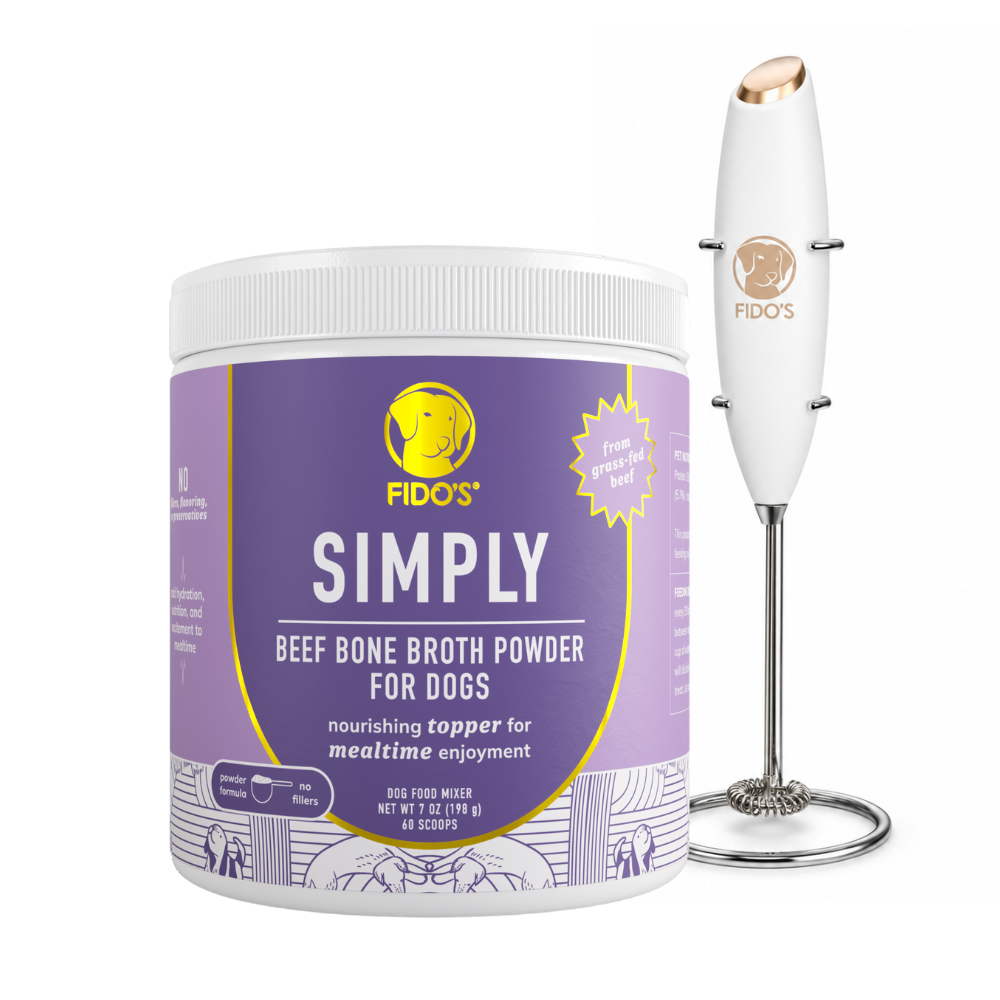 Simply Beef Bone Broth + Frother Bundle